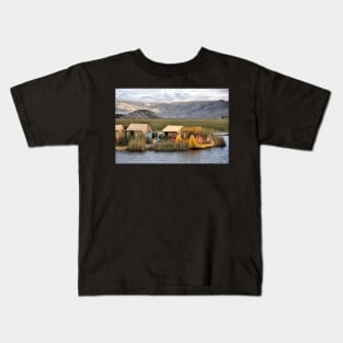 Pérou - Puno Lac Titicaca - Iles Uros Kids T-Shirt